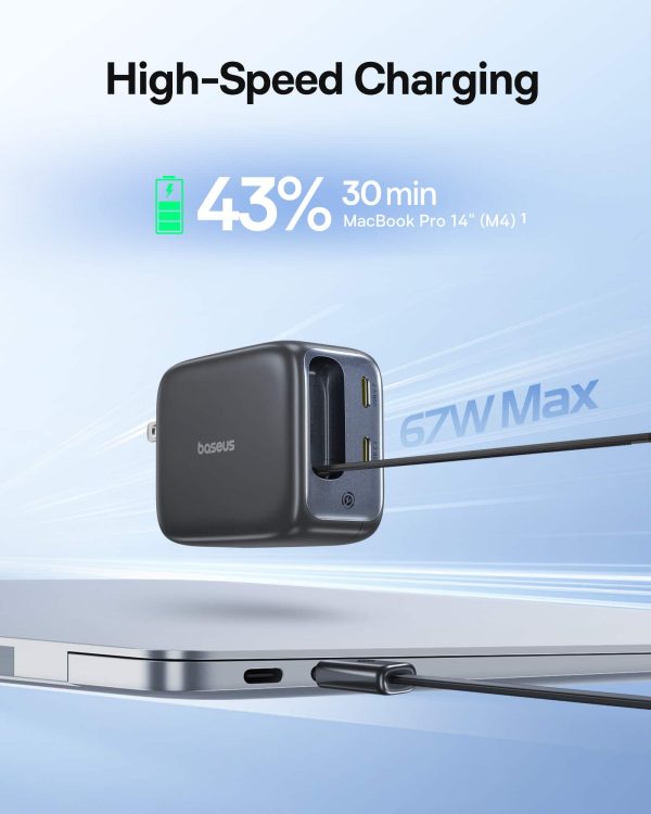 BPS 3 Port Fast Charger AI Power Foldable Travel Adapter-7