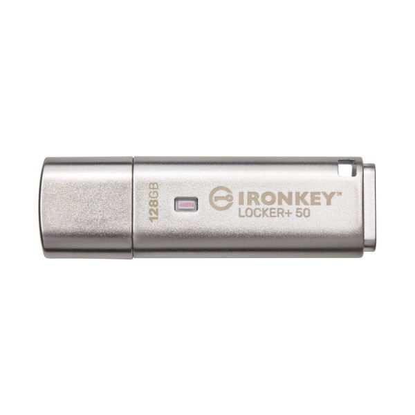 IronKey Locker+ 50 Encrypted USB Drive Hardware Security-0