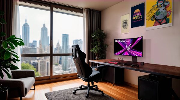 LG UltraGear 45 OLED Gaming Monitor 5K2K 165Hz Curved-26
