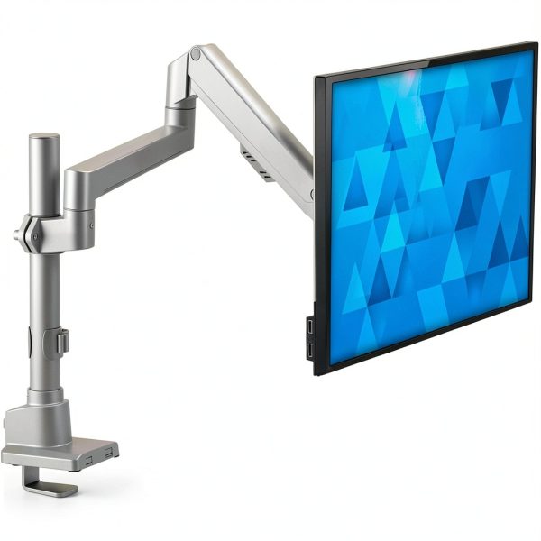 Pavo Full Motion Monitor Desk Mount Ergonomic Gas Spring Arm-0