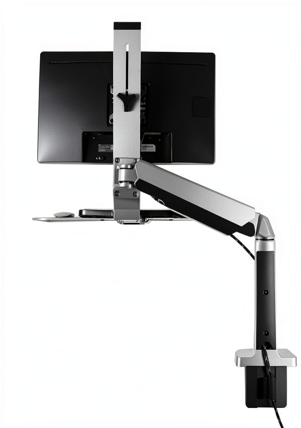 Pavo Height Adjustable Workstation Gas Spring Arm Ergonomic-10