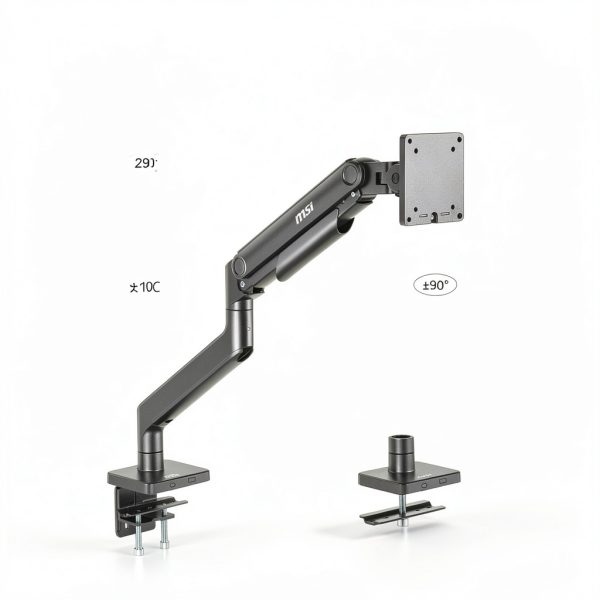 MSI MAG MT201 Monitor Stand Arm Heavy Duty VESA Compatible-5
