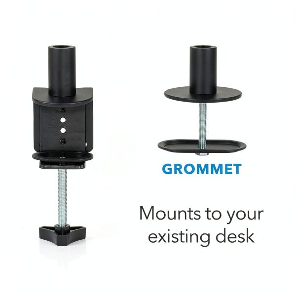 Pavo Dual Monitor Mount Full Motion Ergonomic Desk Stand-4