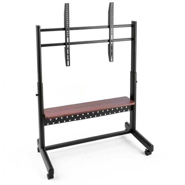 Pavo Universal Rolling TV Stand Steel Mobile Mount Home-8