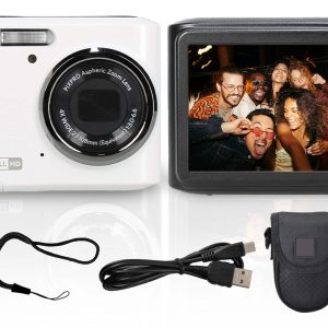Kodak PIXPRO FZ45 Digital Camera Bundle 4x Zoom Full HD-0