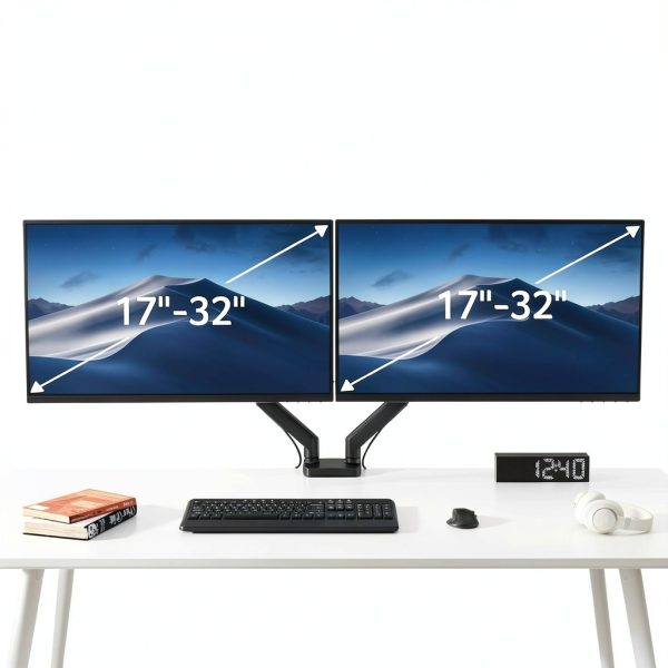 Pavo Dual Monitor Arm Ergonomic Adjustable Desk Mount-1
