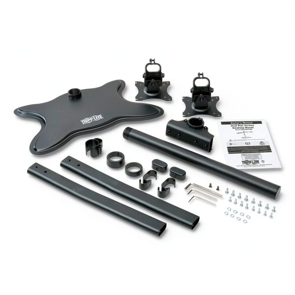Dual Monitor Stand Desk Mount Flex Arm Home Office-8