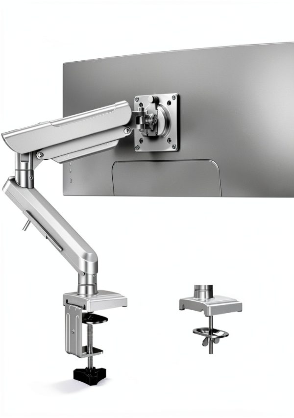 Pavo Monitor Arm Single Aluminum Ergonomic Desk Mount-0