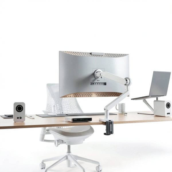Alogic Glide Flexible Monitor Arm Ergonomic Desk Mount-2