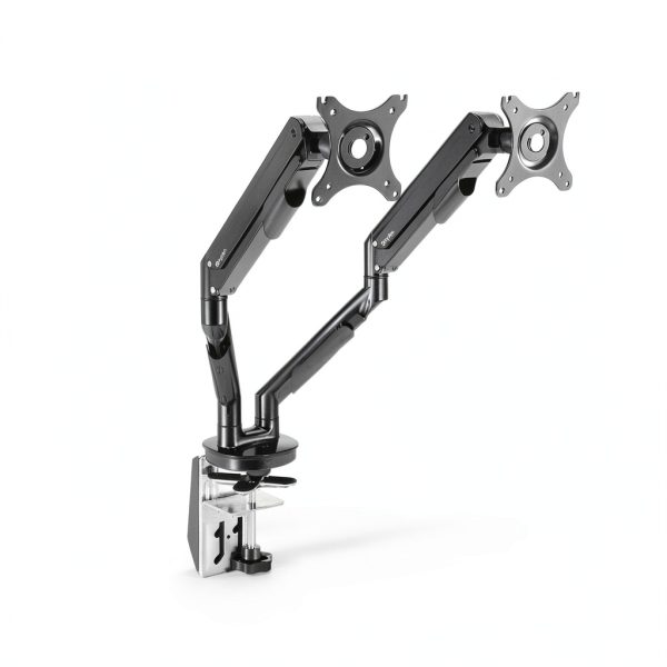 Staples TECH Dual Monitor Arm Full Motion Adjustable Desk-2