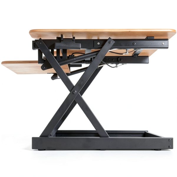 Rocelco Ergonomic Keyboard Tray Sit Stand Desk Riser-3