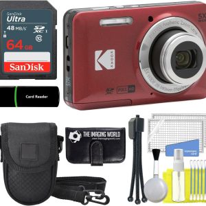 Kodak FZ55 Digital Camera Bundle 16MP 5X Zoom 1080P-0