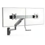 Mount-It Dual Monitor Wall Mount Gas Spring Crossbar-0