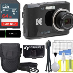 Kodak Pixpro FZ45 Digital Camera Bundle 16MP 4X Zoom-0