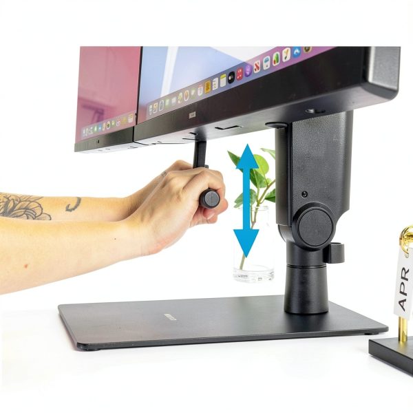 Pavo Dual Monitor Arm Stand Height Adjustable Ergonomic-2