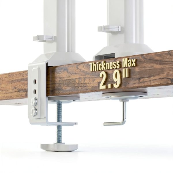Pavo Monitor Arm Heavy Duty Steel Ergonomic Desk Mount-2