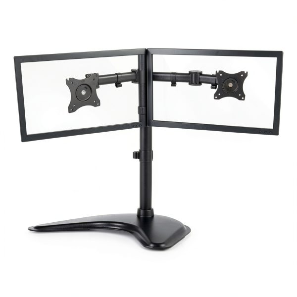Pavo Dual Monitor Arm Freestanding Steel Base Ergonomic-6