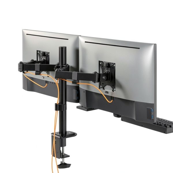 ACGAM Dual Monitor Arm Steel Mount VESA Desk Clamp-8