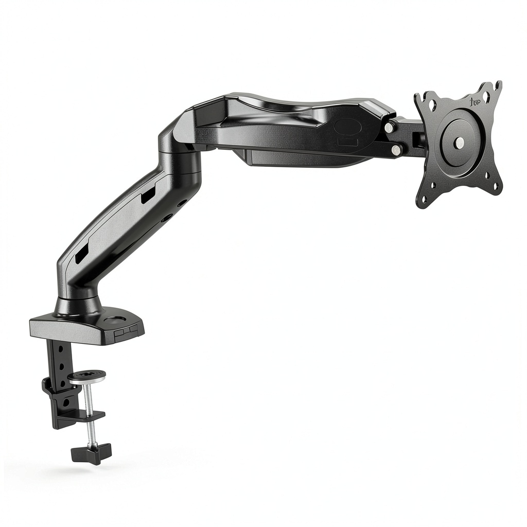 Pavo Monitor Arm installed on a modern office desk