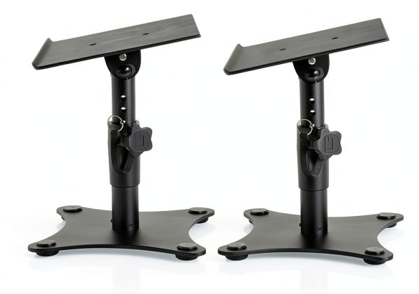 Gator Frameworks Studio Monitor Stands Adjustable Desktop-4
