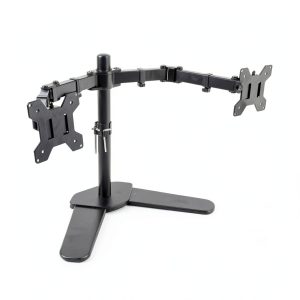 Cables Direct Dual Monitor Stand Heavy Duty Freestanding-0