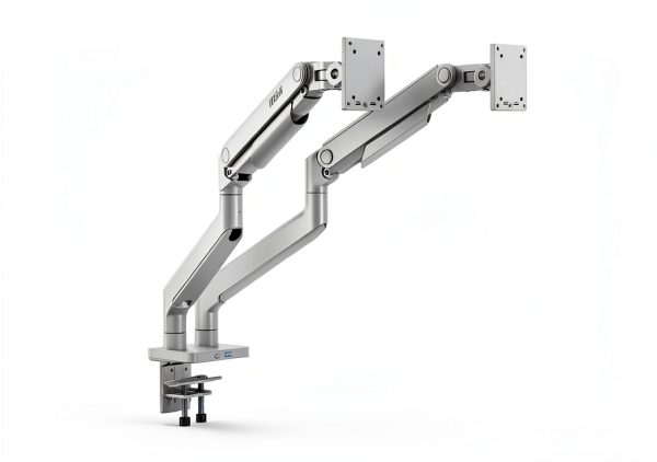 MSI Dual Monitor Stand Heavy Duty VESA Compatible Adjustable-12