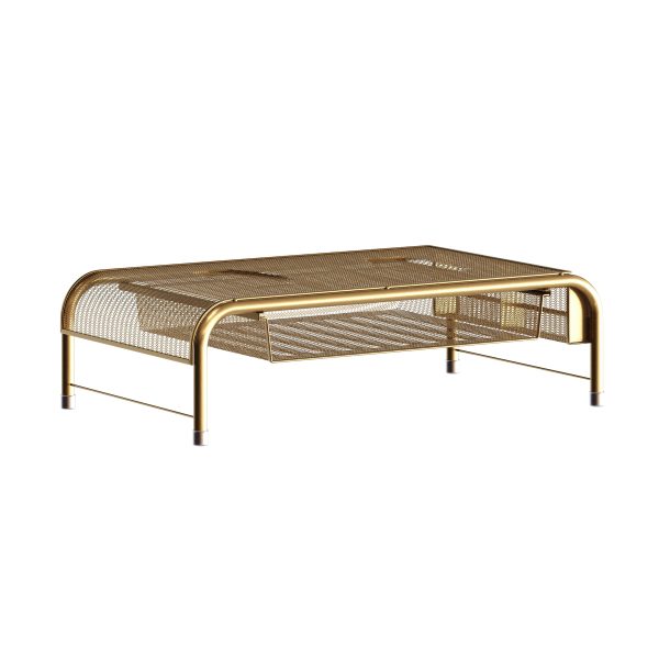 Martha Stewart Monitor Stand Riser with Storage Drawer-0