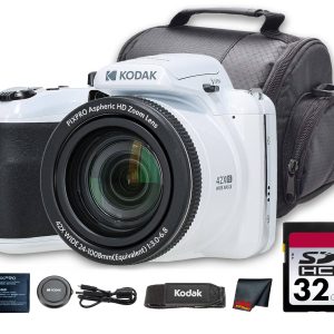 Kodak PIXPRO AZ425 Digital Camera 42x Zoom 20MP White-0