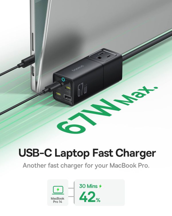 Baseus 67W GaN6 Power Station Detachable Portable Charger-2
