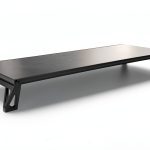 Allsop Monitor Stand Adjustable Height Ergonomic Black-0