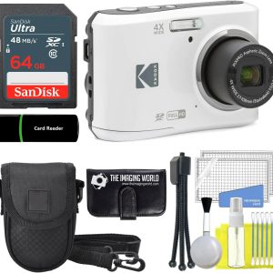 Kodak Pixpro FZ45 Digital Camera Bundle 16MP 4X Zoom-0