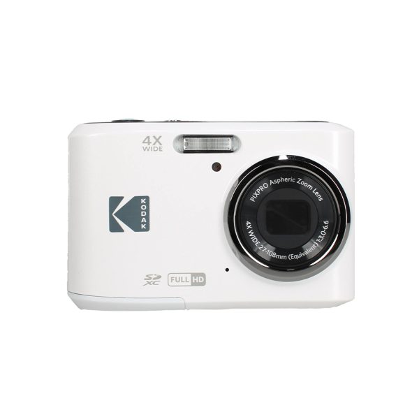 Kodak PIXPRO FZ45 Digital Camera White Bundle 128GB-2