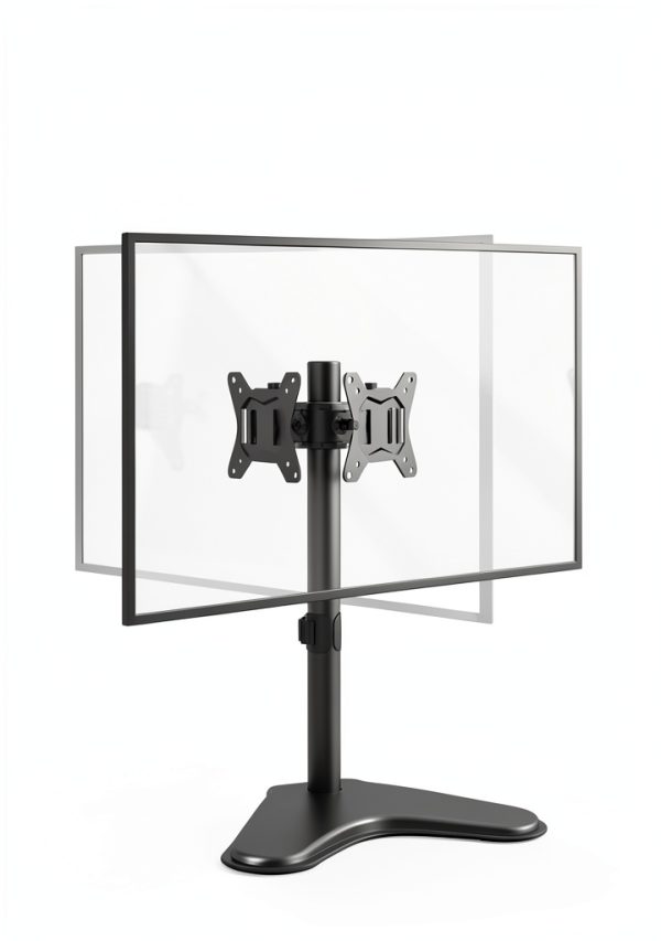 Ergomax Monitor Stand Adjustable Height Swivel Tilt-4