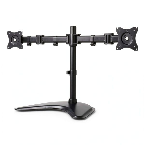 Pavo Dual Monitor Arm Freestanding Steel Base Ergonomic-5