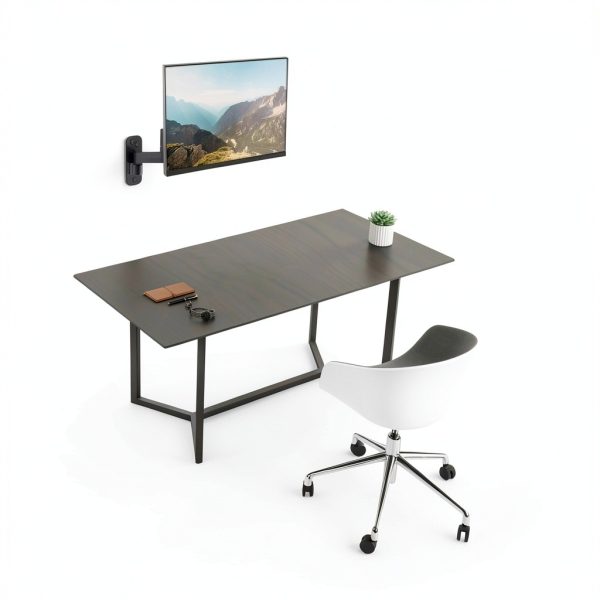 Mount-It Monitor Wall Mount Gas Spring Arm Height Adjustable-2