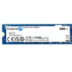Kingston NV3 SSD 500GB PCIe 4.0 NVMe M.2 2280 Blue-0
