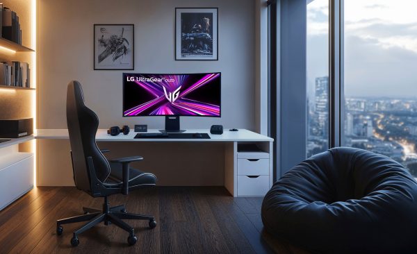 LG UltraGear 45 OLED Gaming Monitor 5K2K 165Hz Curved-27