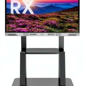 Mobile Display Cart Heavy Duty Metal Frame for Conference-0