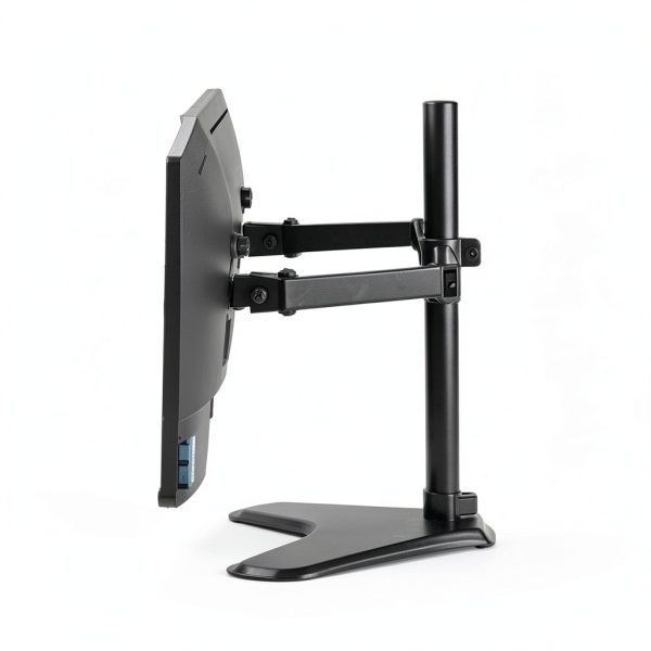 Pavo Dual Monitor Stand Free Standing VESA Mount-2