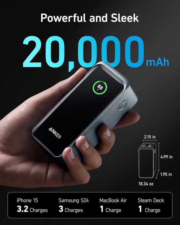 Anker Prime Power Bank 20000mAh 200W Laptop Charger-3