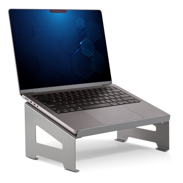 TechStyle Steel Laptop Stand Ergonomic Durable Workspace-2