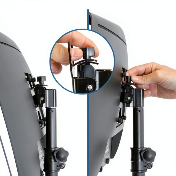 Mount-It Single Monitor Desk Mount Height Adjustable-2