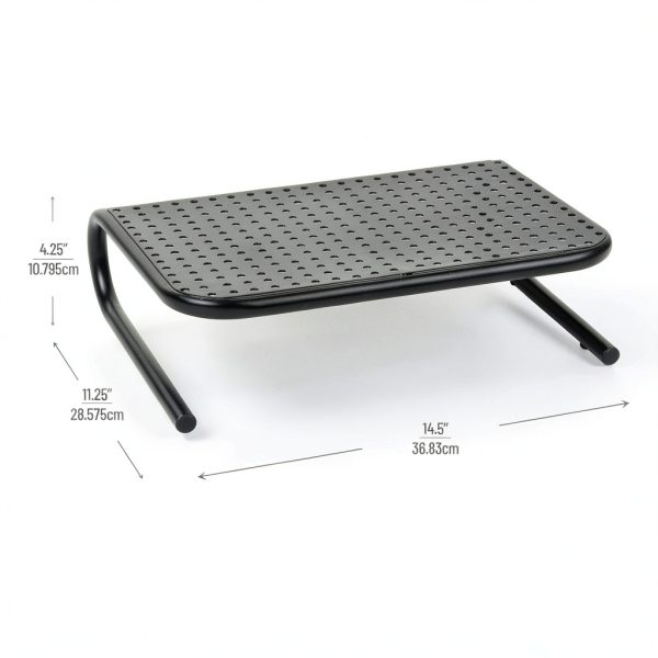 Pavo Ergonomic Metal Monitor Stand for Home Office-2