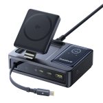Baseus 140W Desktop Charger GaN 5 Ports Wireless Charging-0