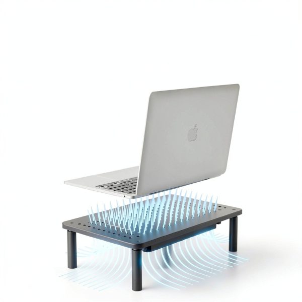 Staples TECH Adjustable Ergonomic Monitor Stand with Drawer-5