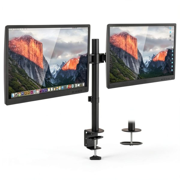 Pavo Dual Monitor Mount Full Motion Ergonomic Desk Stand-0