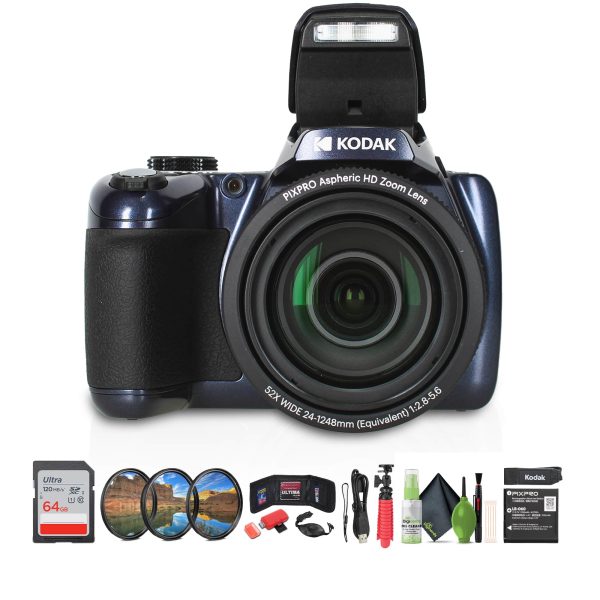 Kodak Pixpro AZ528 Digital Camera Bundle 52x Zoom Wi-Fi-0