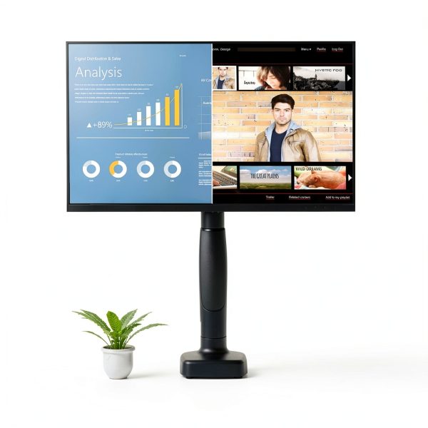 JTSA101 Gas Spring Monitor Arm Ergonomic Desk Mount-8