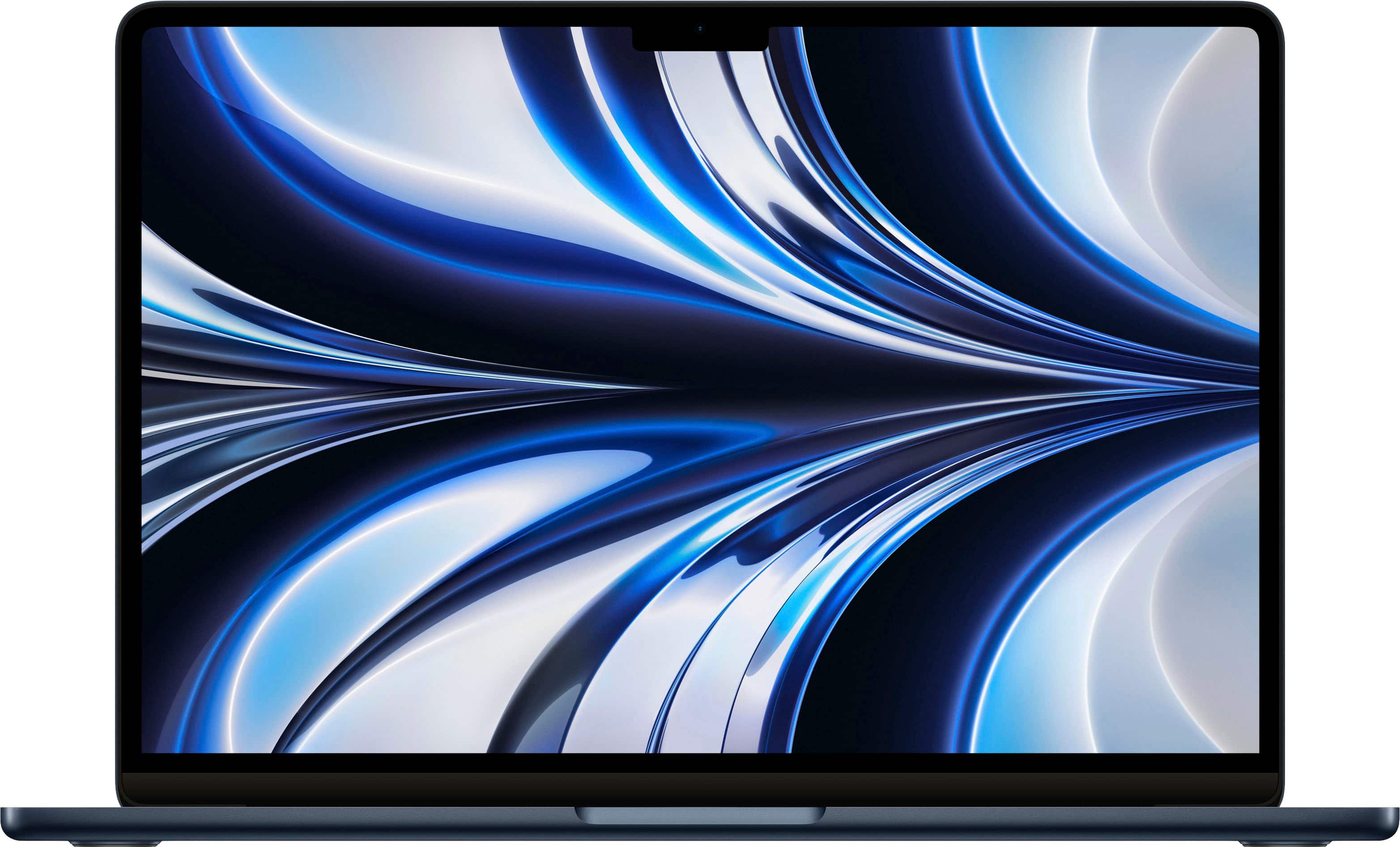 Apple MacBook Air M2 laptop showing thin design and display
