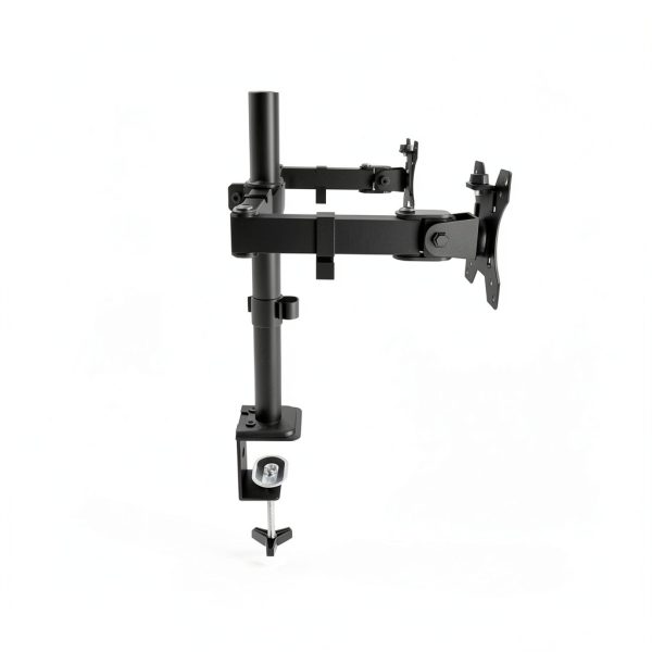 Dual Monitor Arm Heavy Duty Steel Desk Mount for 32 Inch-5